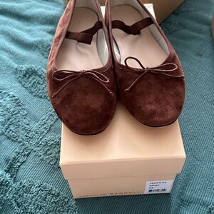 Loeffler Randall Leonie espresso suede 8